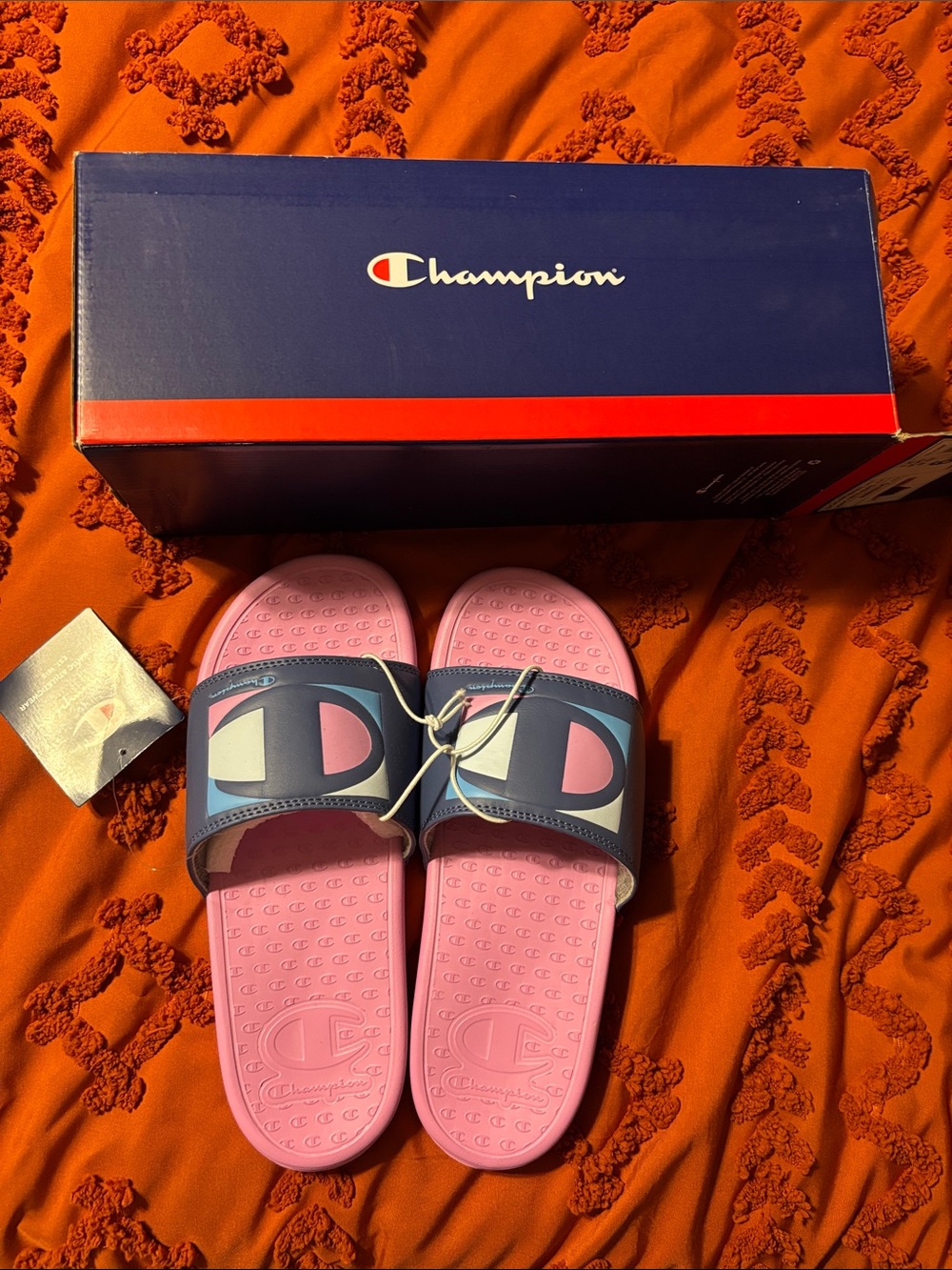 NWT! Women’s Champion Slides Size 9